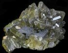 Gemmy, Bladed Barite Crystals - Meikle Mine, Nevada #33713-2